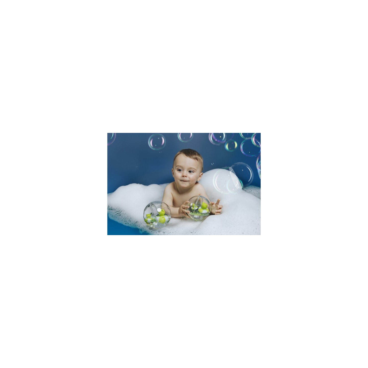 Pelota Sensorial Flotante Happy Bubbles Froggies