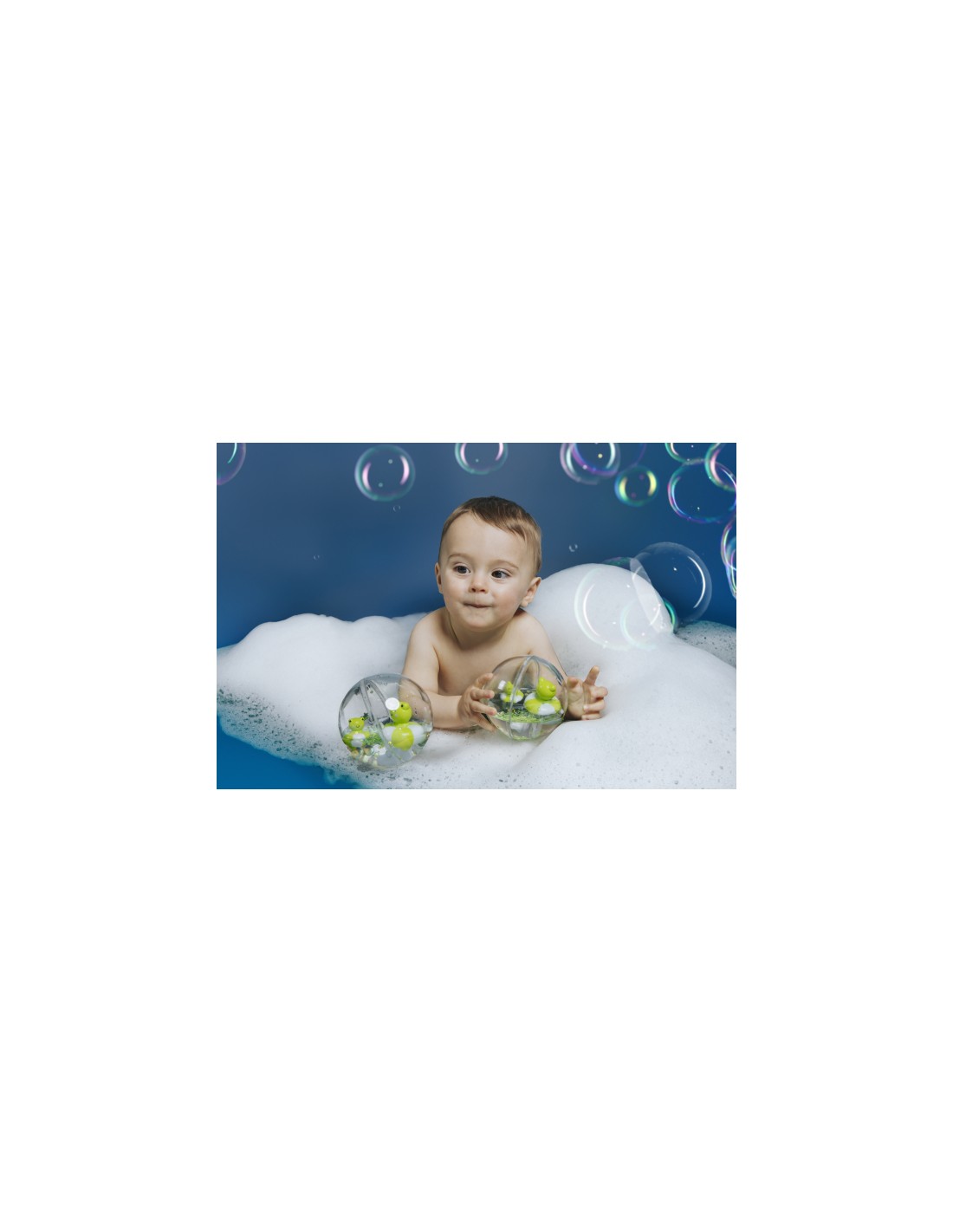 Pelota Sensorial Flotante Happy Bubbles Froggies