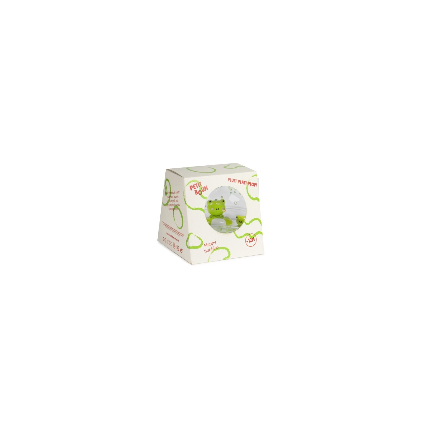 Pelota Sensorial Flotante Happy Bubbles Froggies
