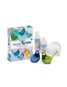 Mini Kit de Resina Pequeños Pájaros