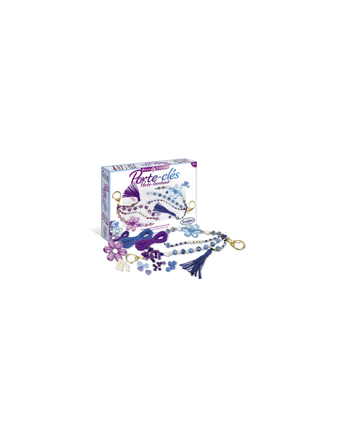 Kit creativo Llaveros Amuleto de la Suerte