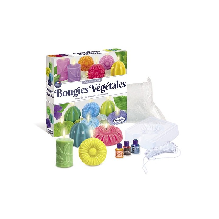 Kit Creativo Velas Vegetales