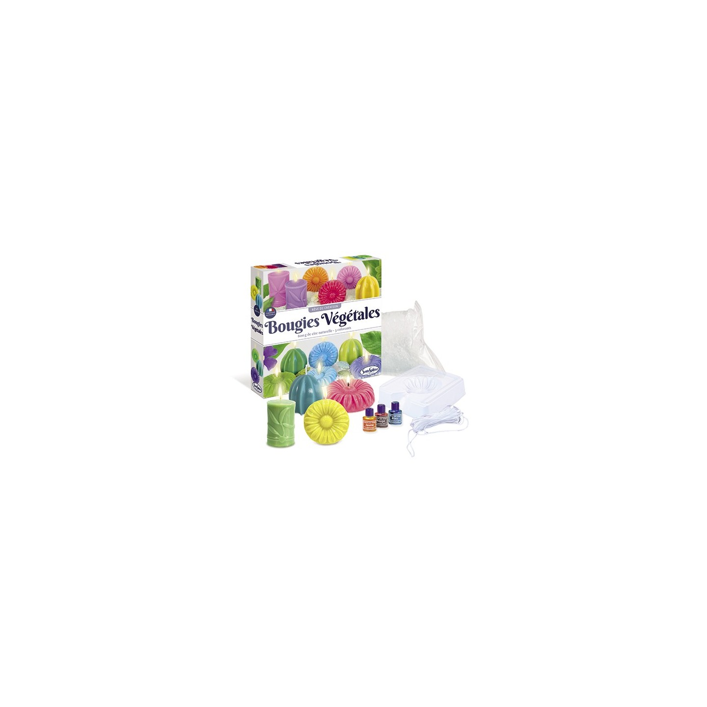 Kit Creativo Velas Vegetales