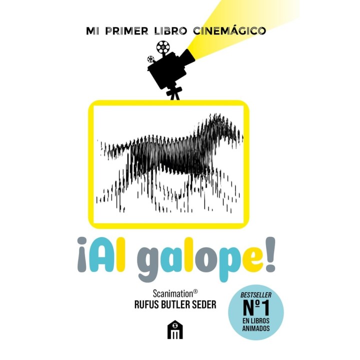 ¡Al galope!: Mi primer libro cinemágico