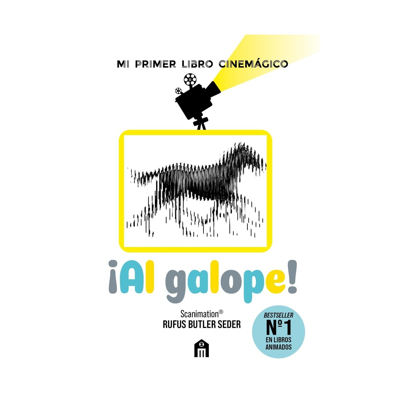 ¡Al galope!: Mi primer libro cinemágico