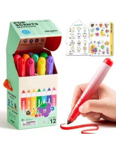 Rotuladores Lavables Perfumados 12uds