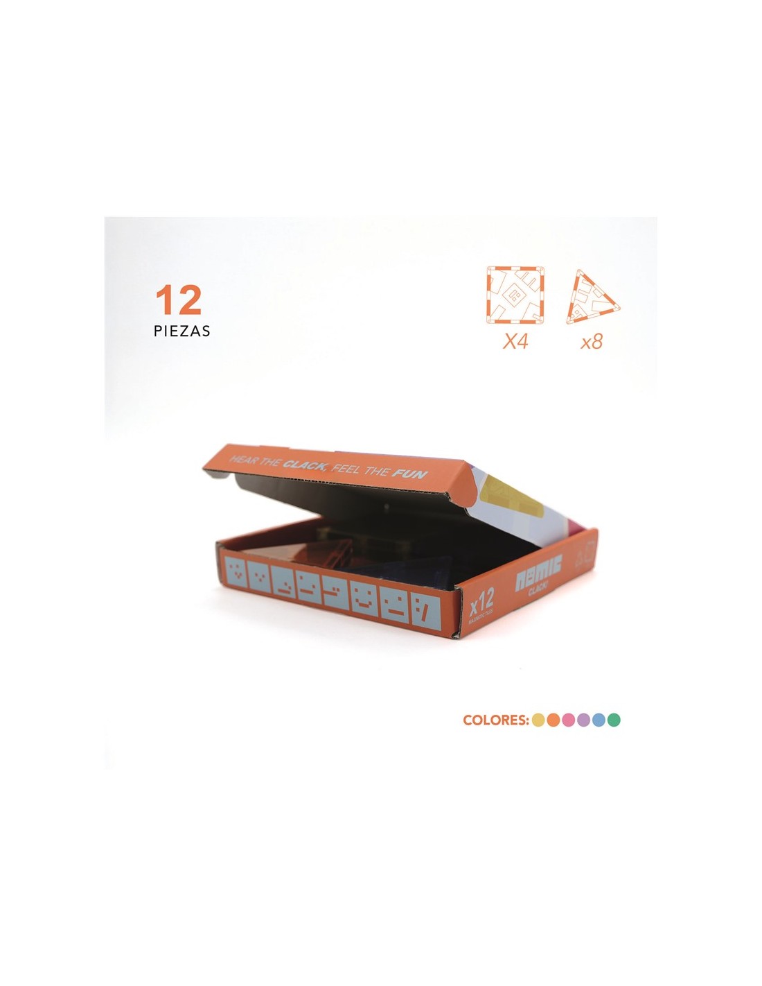 Nomic Clack 12 Piezas