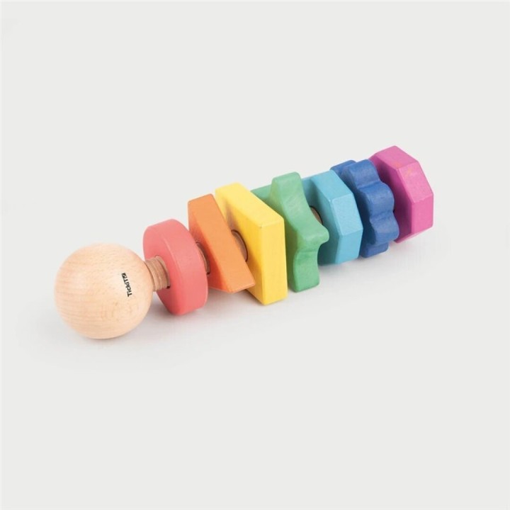 Twister de madera Arcoíris