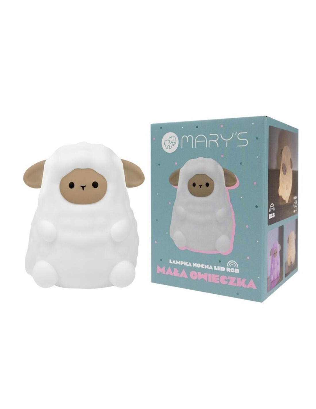 Lámpara de Noche Quitamiedos LED Ovejita