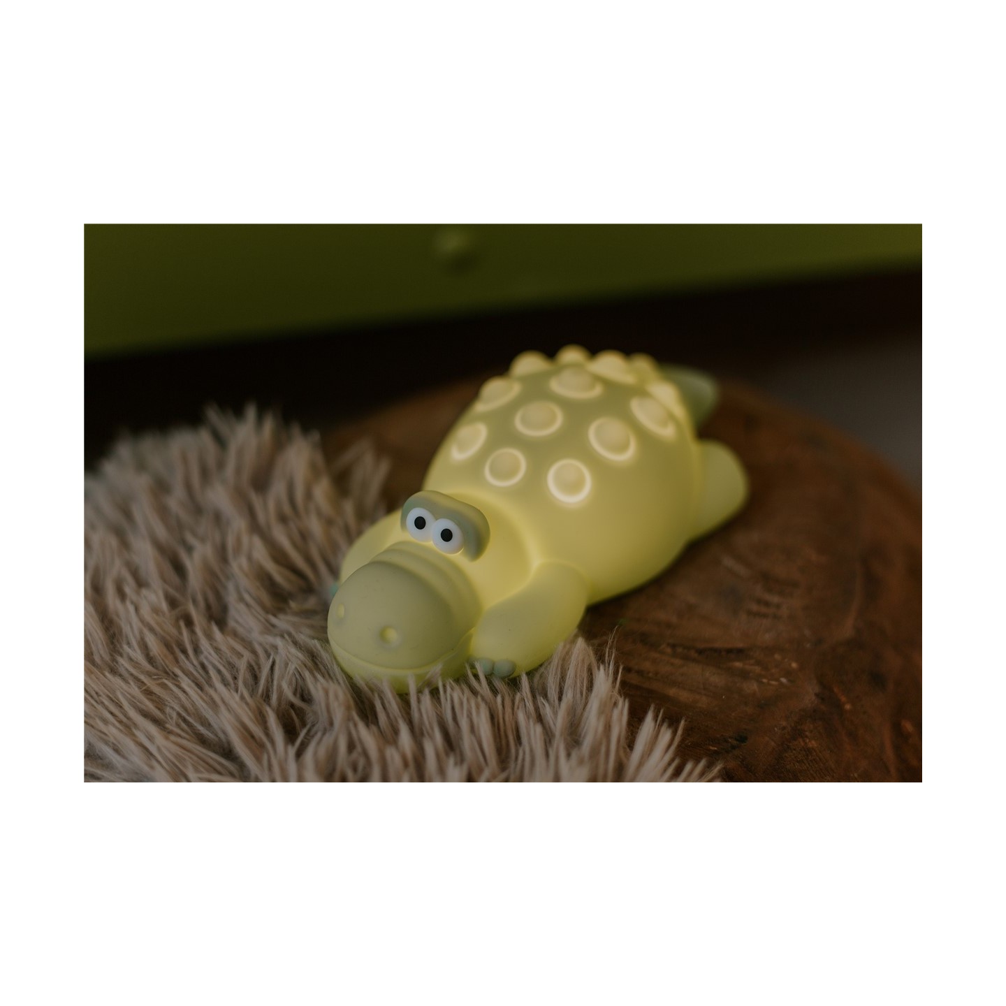 Lámpara de Noche Quitamiedos LED Cocodrilo