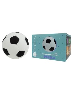 Lámpara de Noche Quitamiedos LED Pelota de Futbol