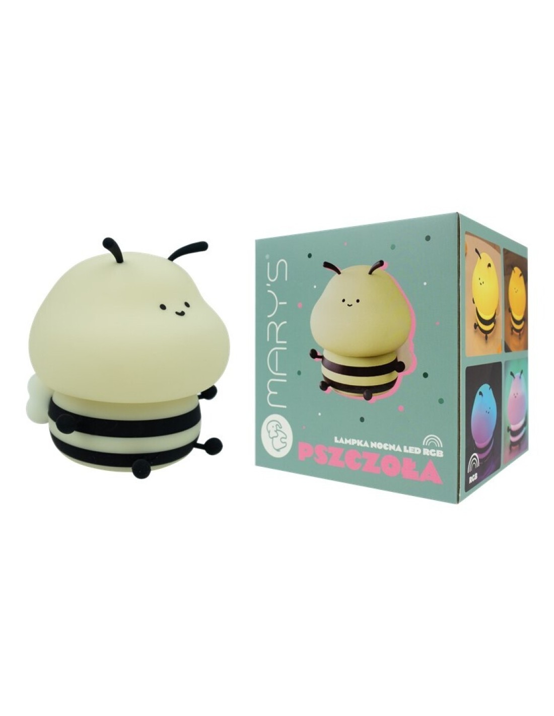 Lámpara de Noche Quitamiedos LED Abeja
