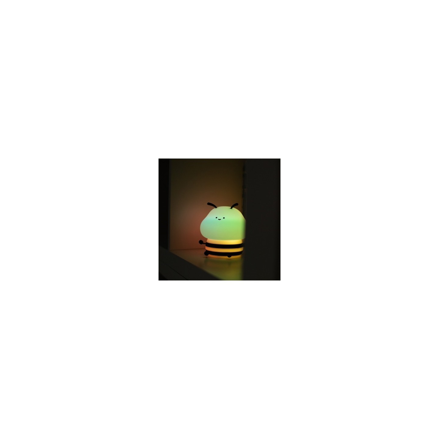 Lámpara de Noche Quitamiedos LED Abeja