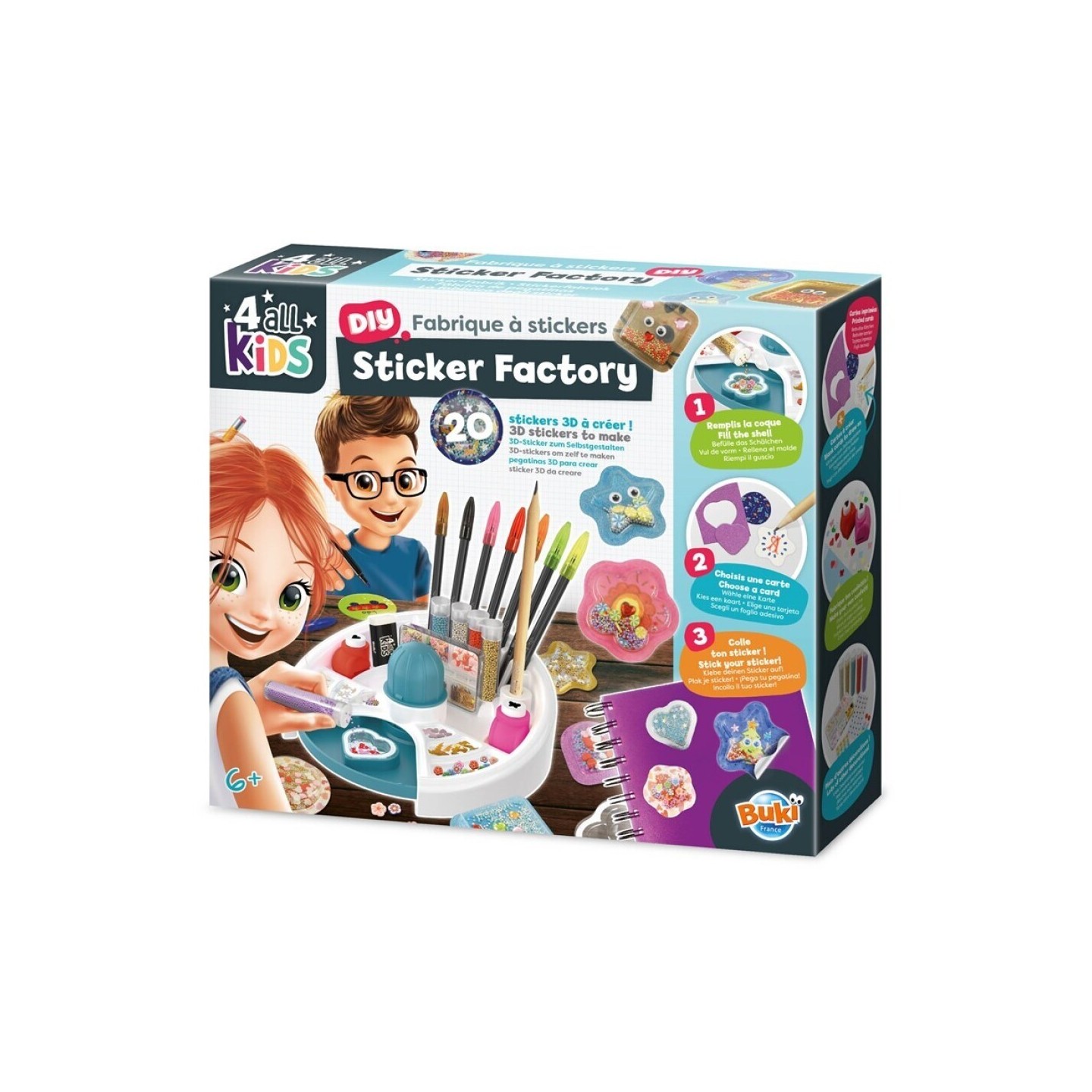 Fábrica de Pegatinas Efecto 3D