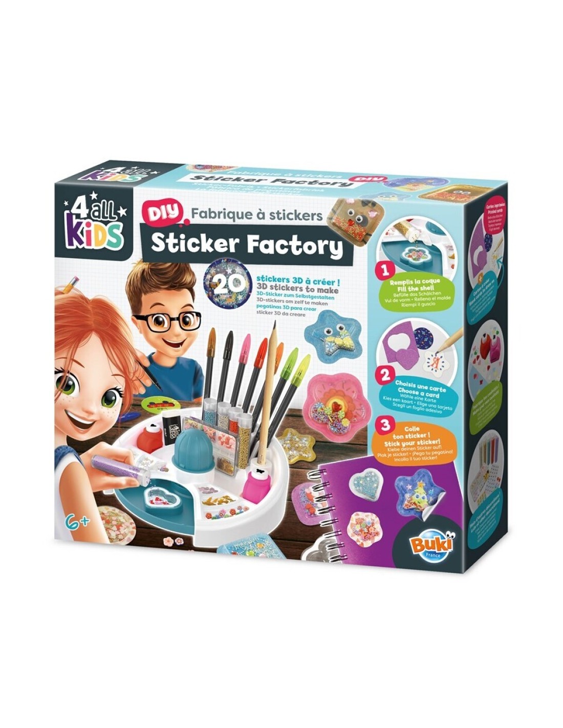 Fábrica de Pegatinas Efecto 3D