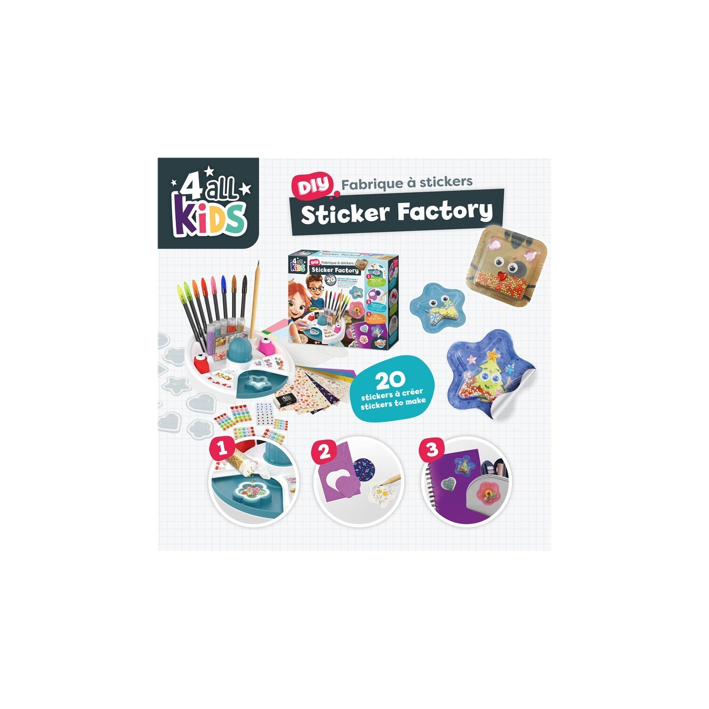 Fábrica de Pegatinas Efecto 3D