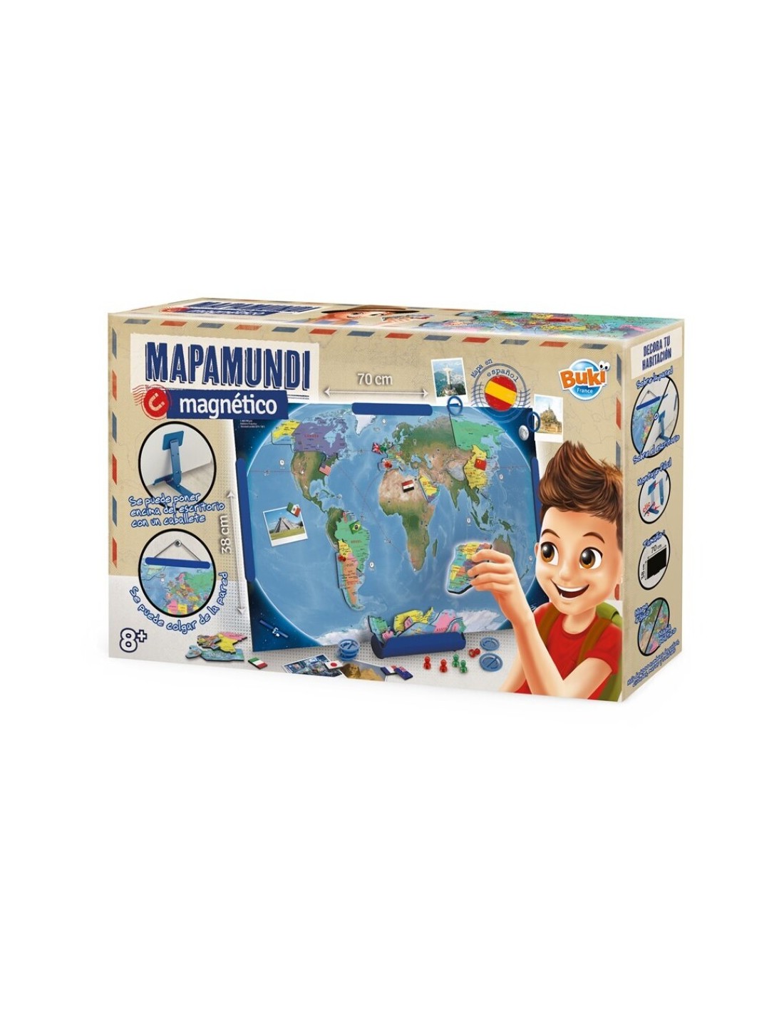 Mapamundi Magnético