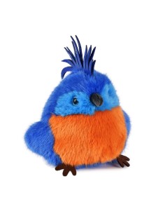 Peluche Loro Azul 15 cms