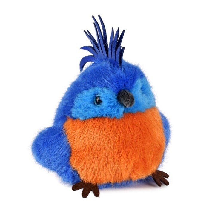 Peluche Loro Azul 15 cms
