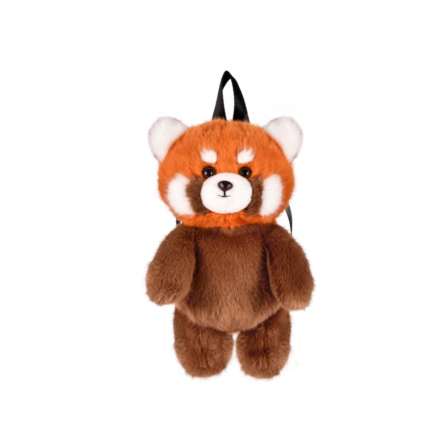 Mochila Peluche Panda Rojo 28 cms