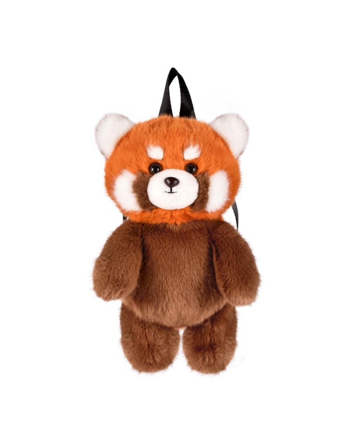 Mochila Peluche Panda Rojo 28 cms