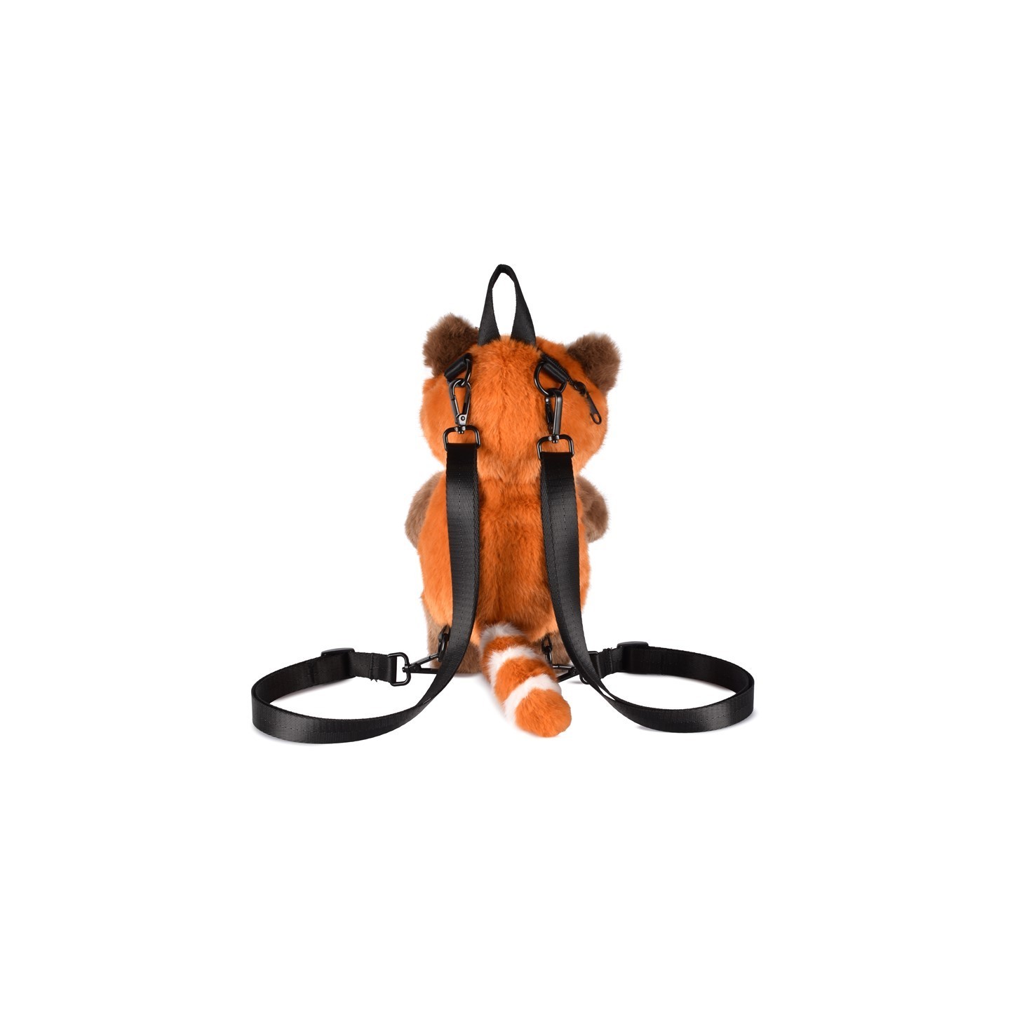 Mochila Peluche Panda Rojo 28 cms