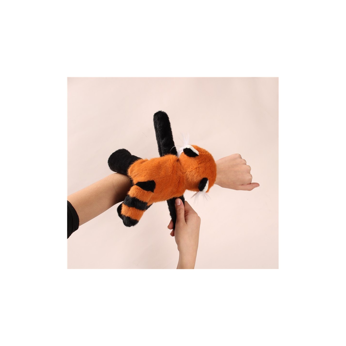 Pulsera Slap Panda Rojo