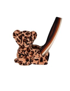 Bolso Peluche Oso Leopardo