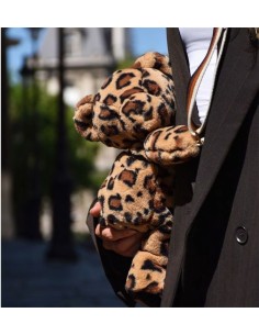 Bolso Peluche Oso Leopardo 2