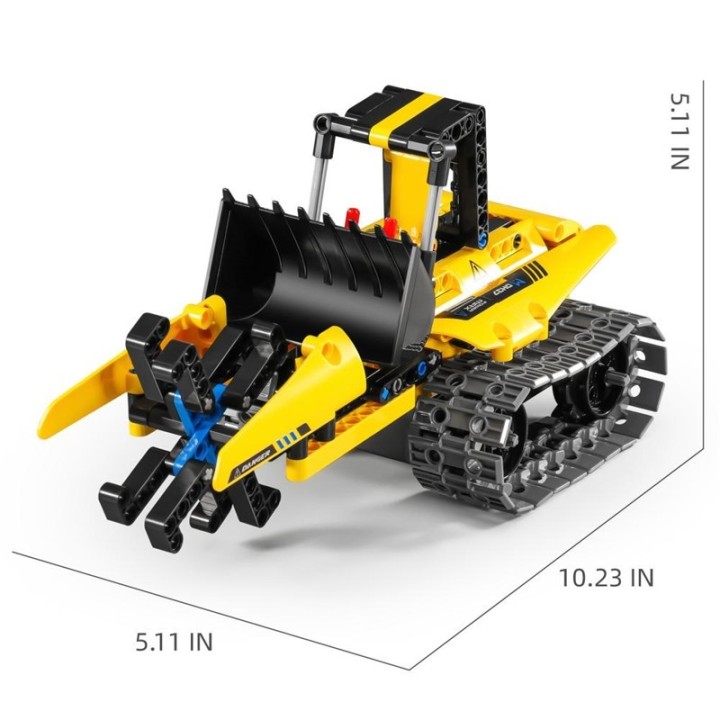 iMMaster Grúa y Robot Radiocontrol 3 en 1 - 430 Piezas