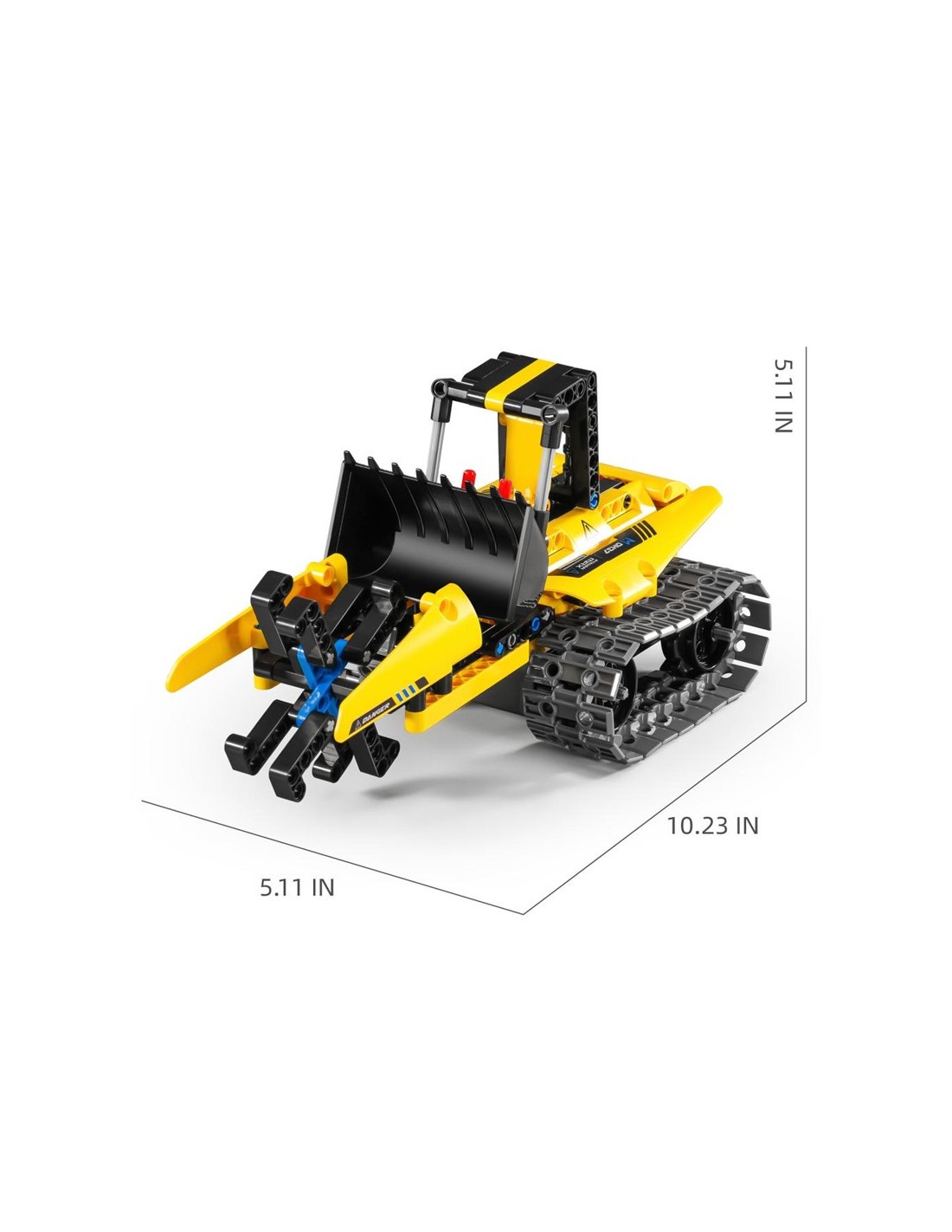 iMMaster Grúa y Robot Radiocontrol 3 en 1 - 430 Piezas