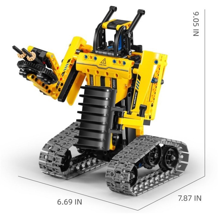 iMMaster Grúa y Robot Radiocontrol 3 en 1 - 430 Piezas