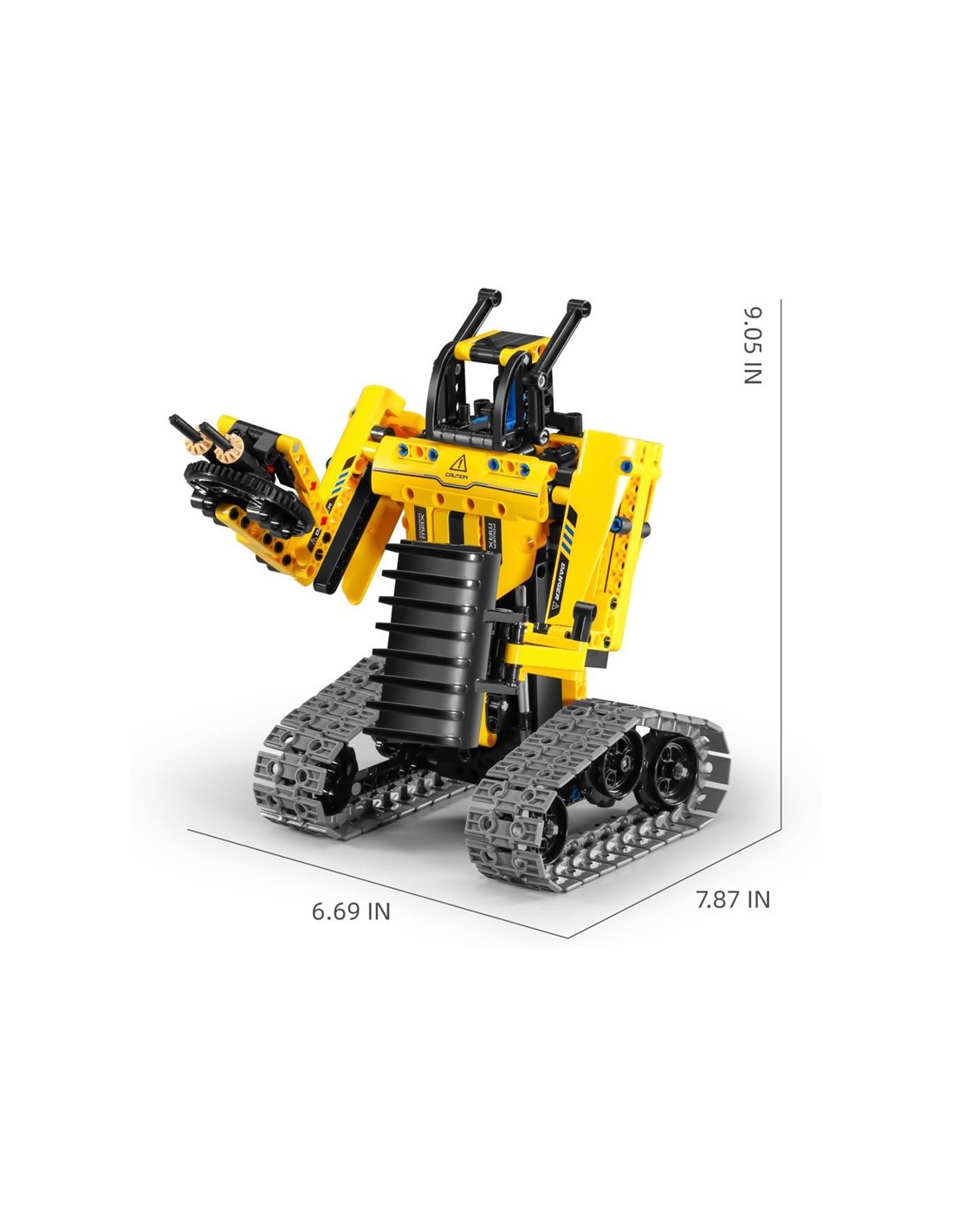 iMMaster Grúa y Robot Radiocontrol 3 en 1 - 430 Piezas