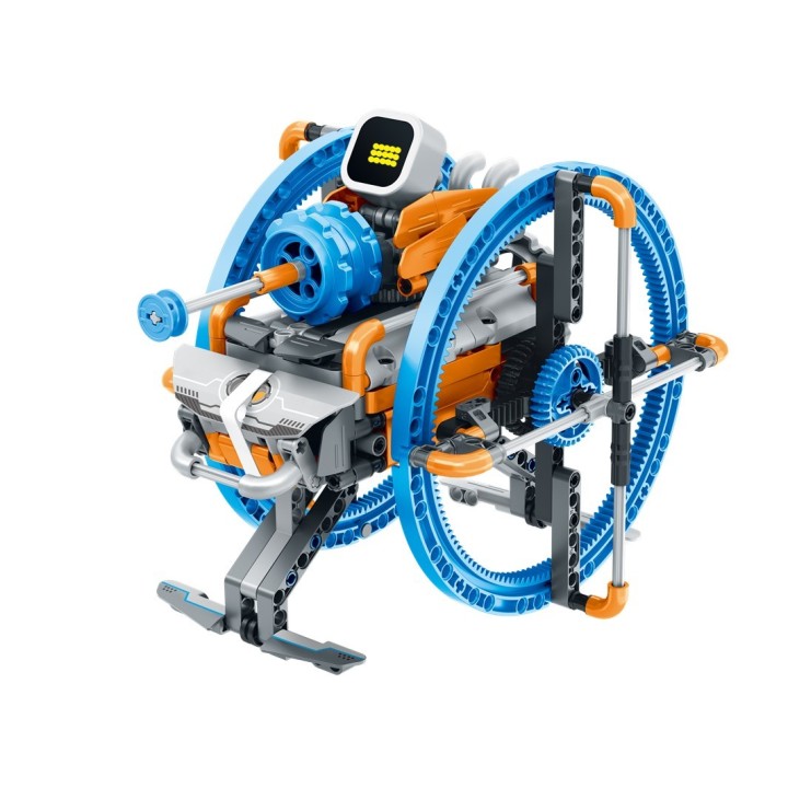 iMMaster Robot Radiocontrol Azul y Naranja 5 en 1 - 746 Piezas