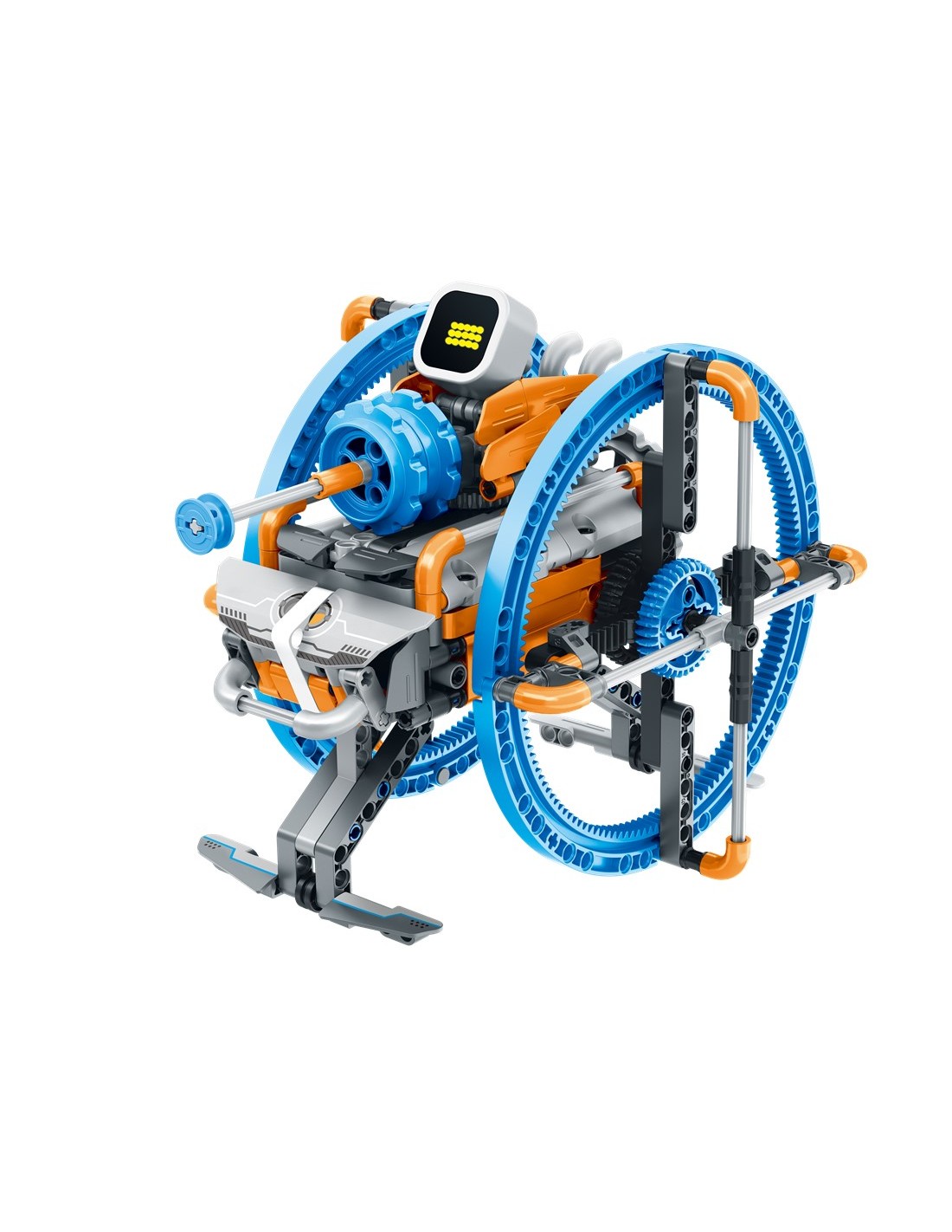 iMMaster Robot Radiocontrol Azul y Naranja 5 en 1 - 746 Piezas