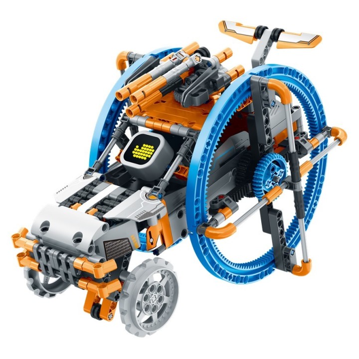 iMMaster Robot Radiocontrol Azul y Naranja 5 en 1 - 746 Piezas