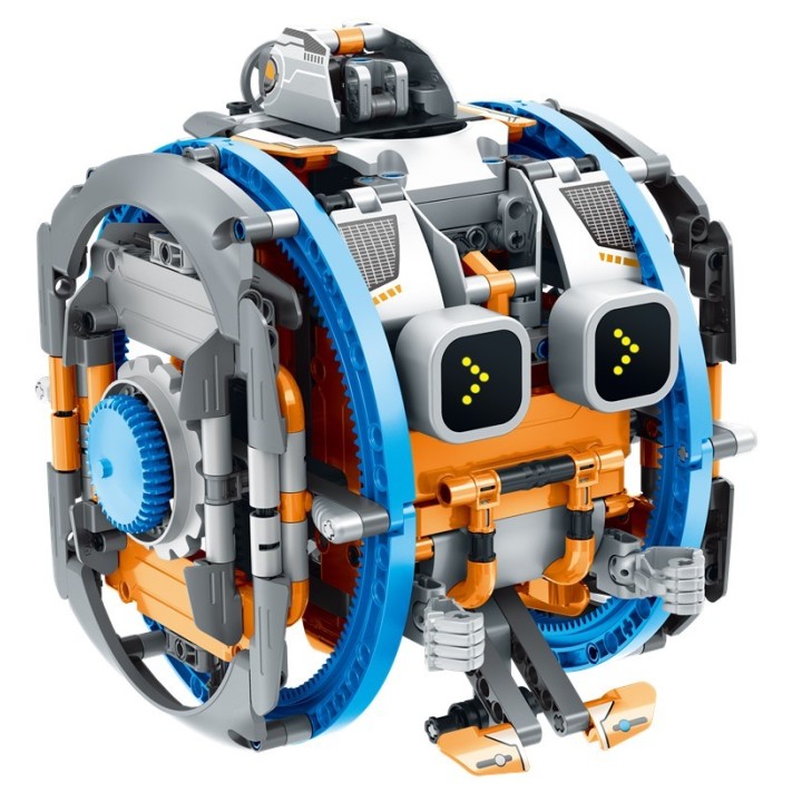iMMaster Robot Radiocontrol Azul y Naranja 5 en 1 - 746 Piezas