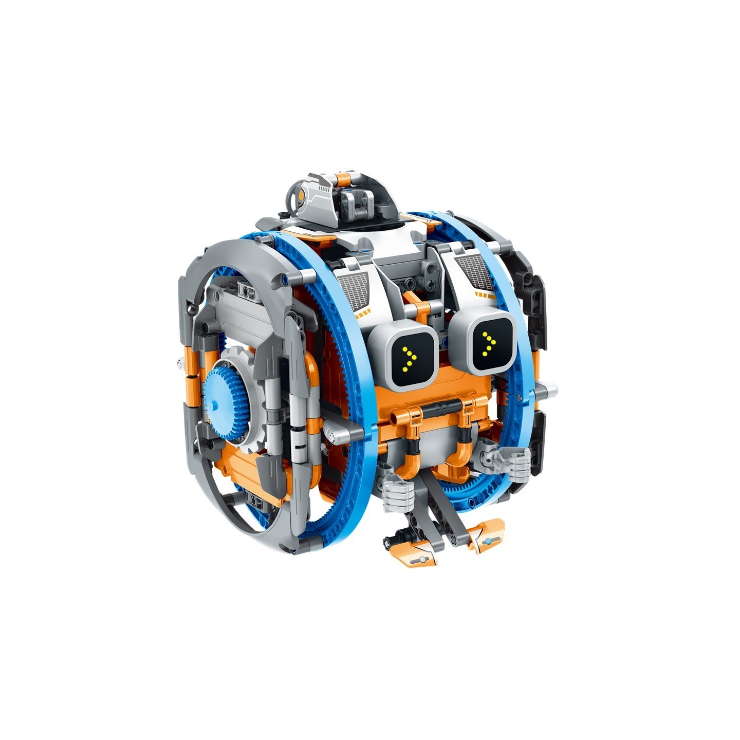 iMMaster Robot Radiocontrol Azul y Naranja 5 en 1 - 746 Piezas