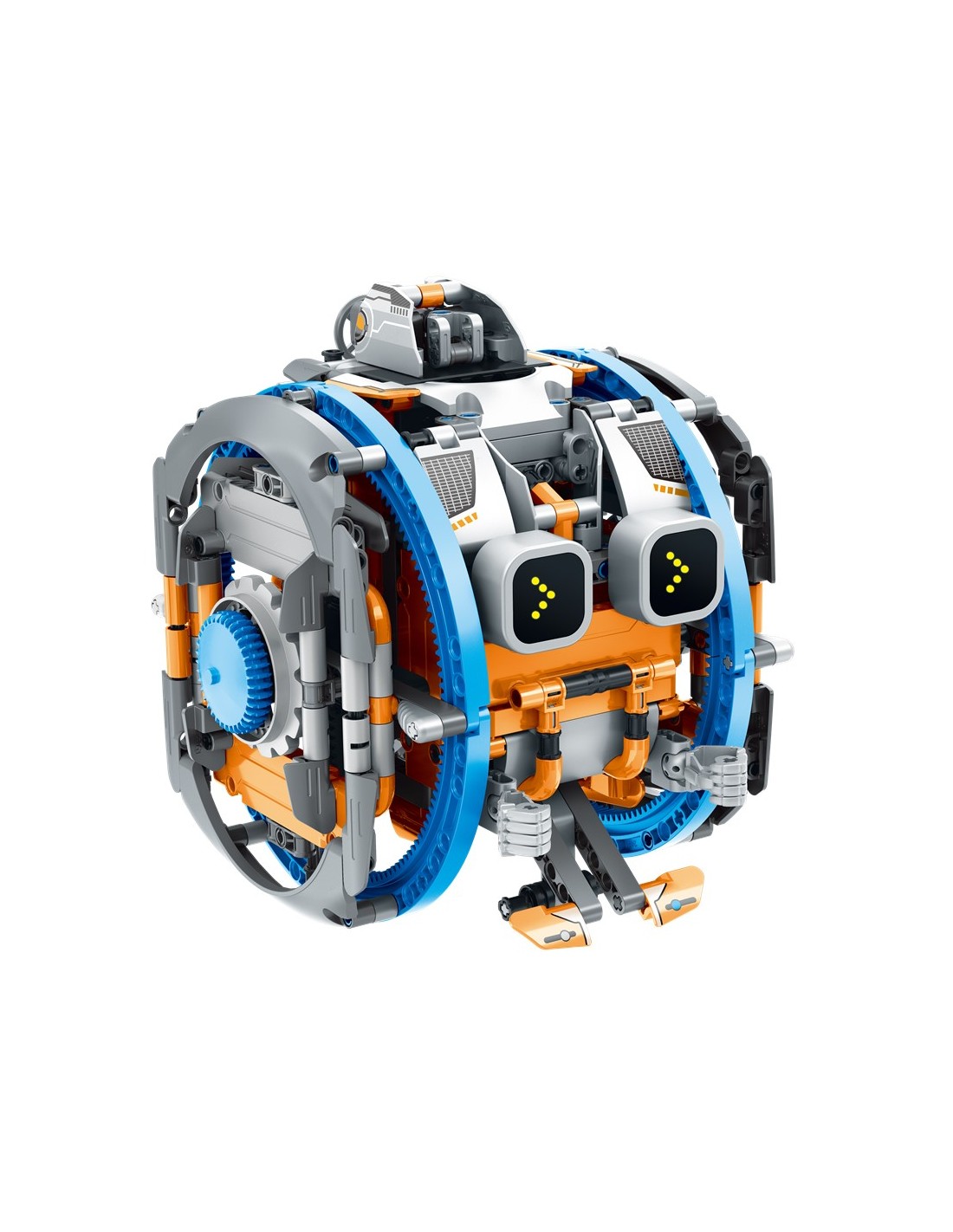 iMMaster Robot Radiocontrol Azul y Naranja 5 en 1 - 746 Piezas