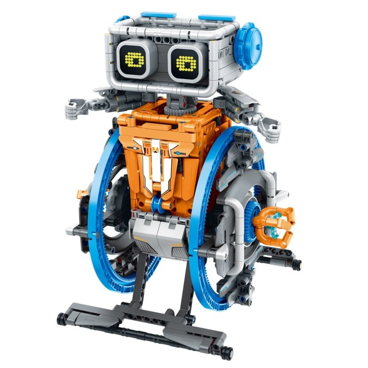 iMMaster Robot Radiocontrol Azul y Naranja 5 en 1 - 746 Piezas