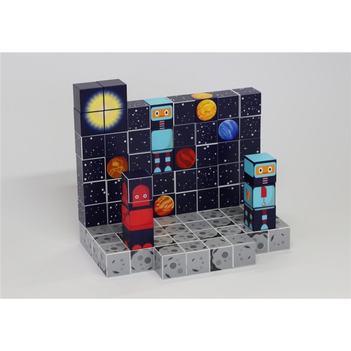 Imanix Cube It Espacio 50 Piezas