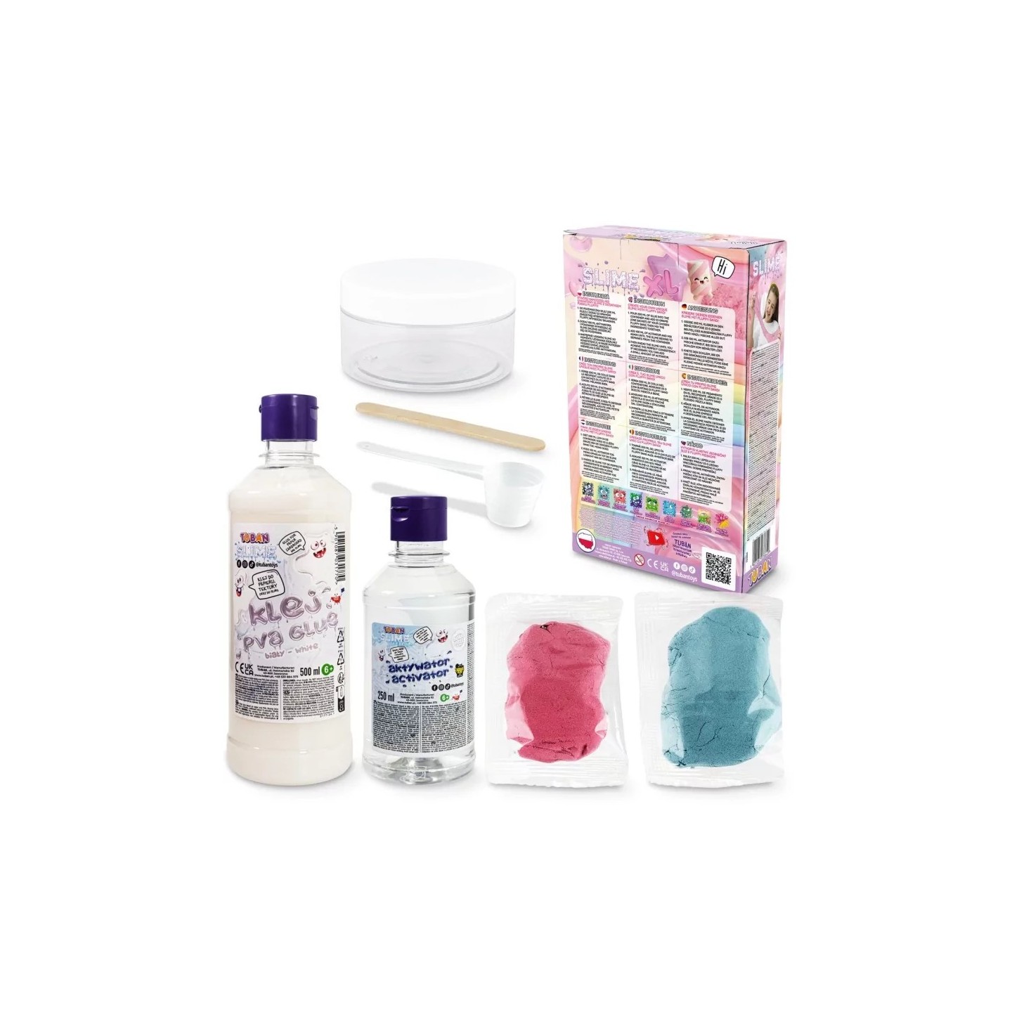KIT crear Slime Fluffy XL
