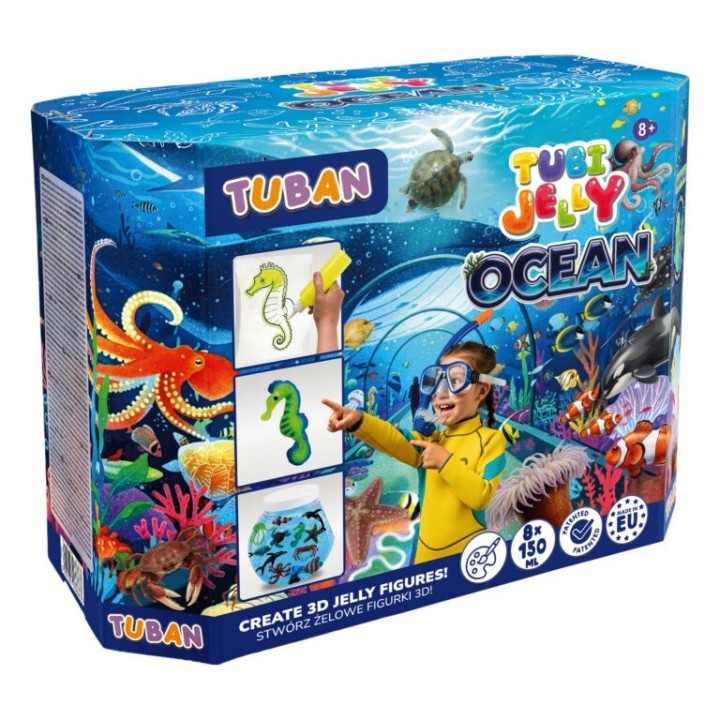 Kit Creativo Figuras 3D – Gran Acuario Océano
