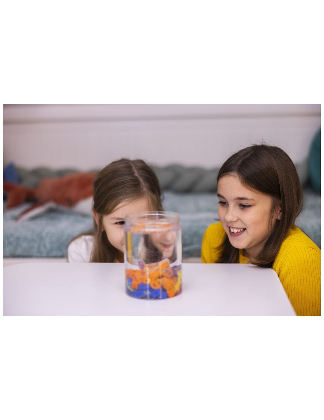 Kit de Arena Hidrofóbica con Acuario (5 Colores)