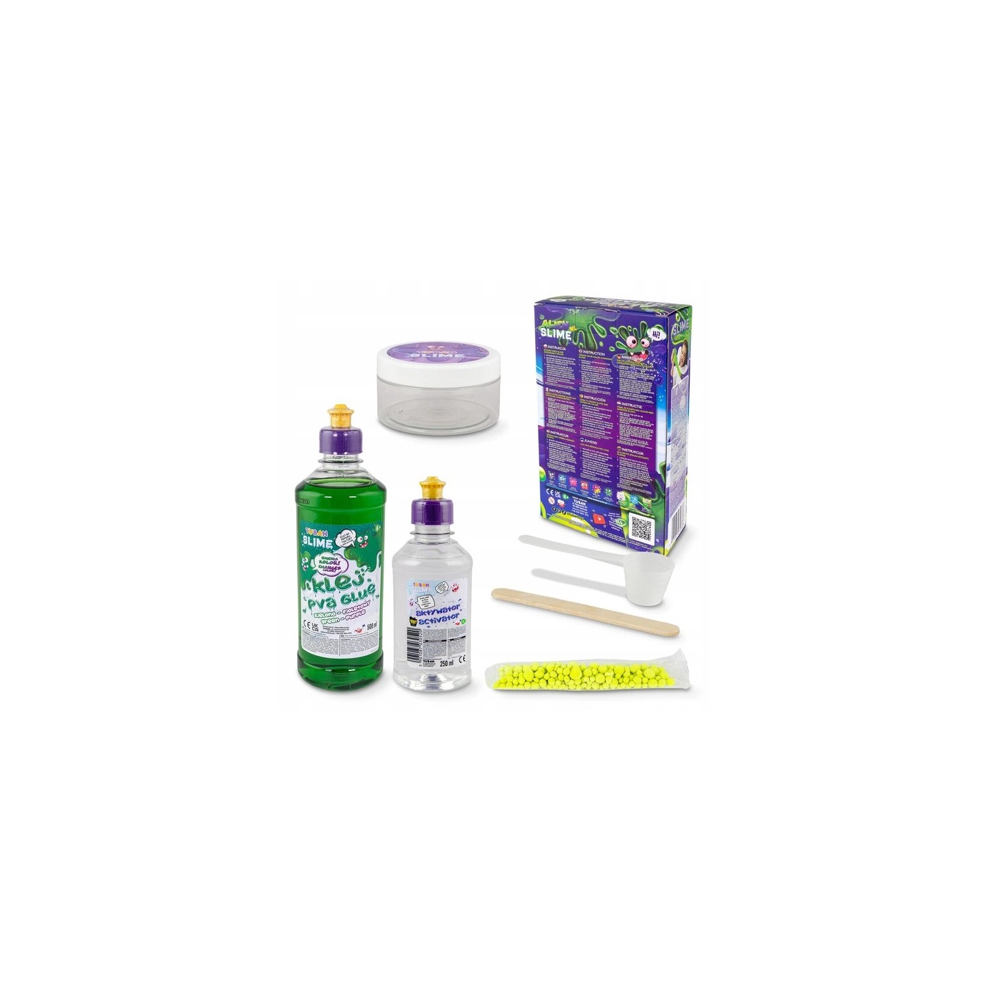 KIT crear Slime Alien (Cambia de Color)