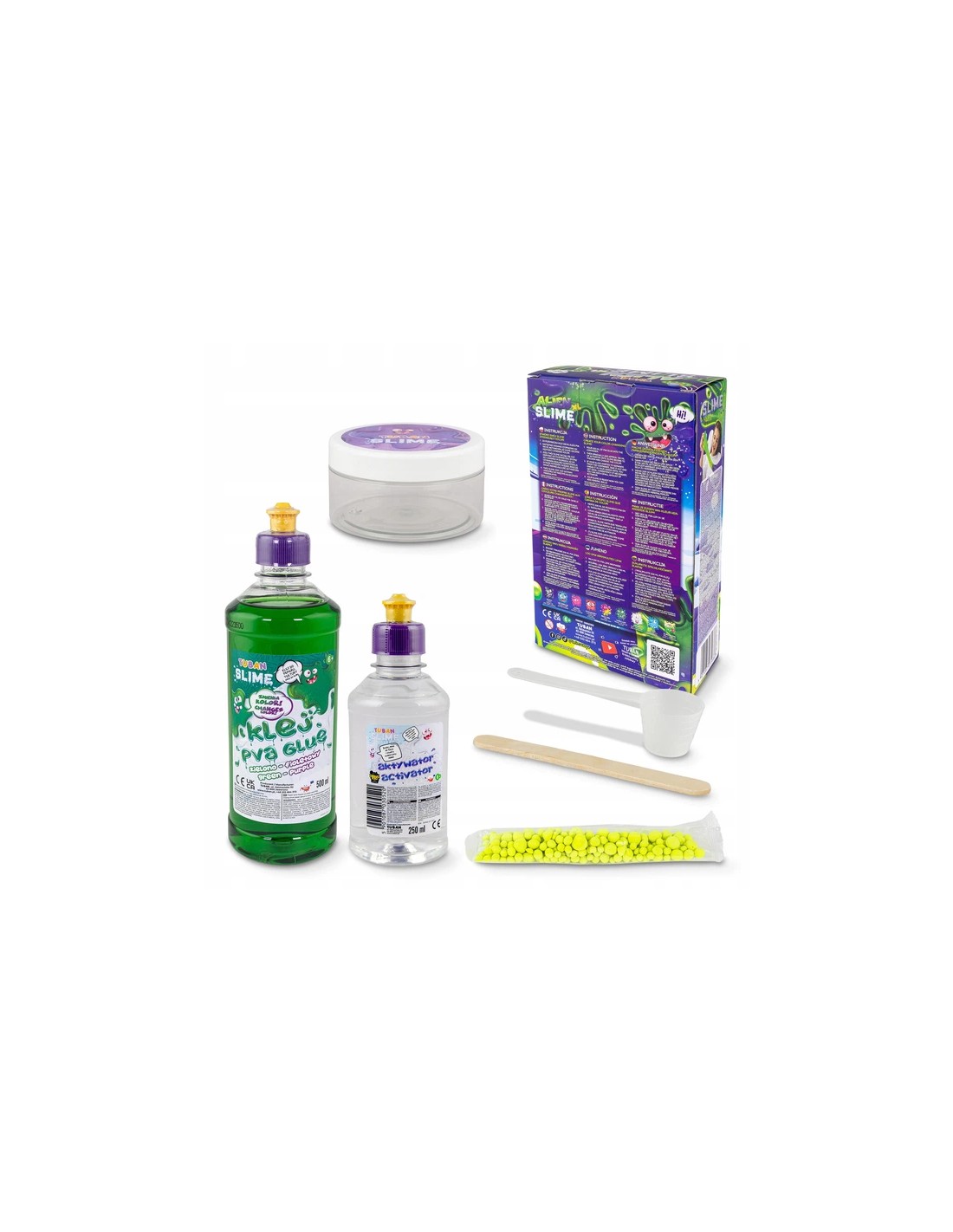 KIT crear Slime Alien (Cambia de Color)