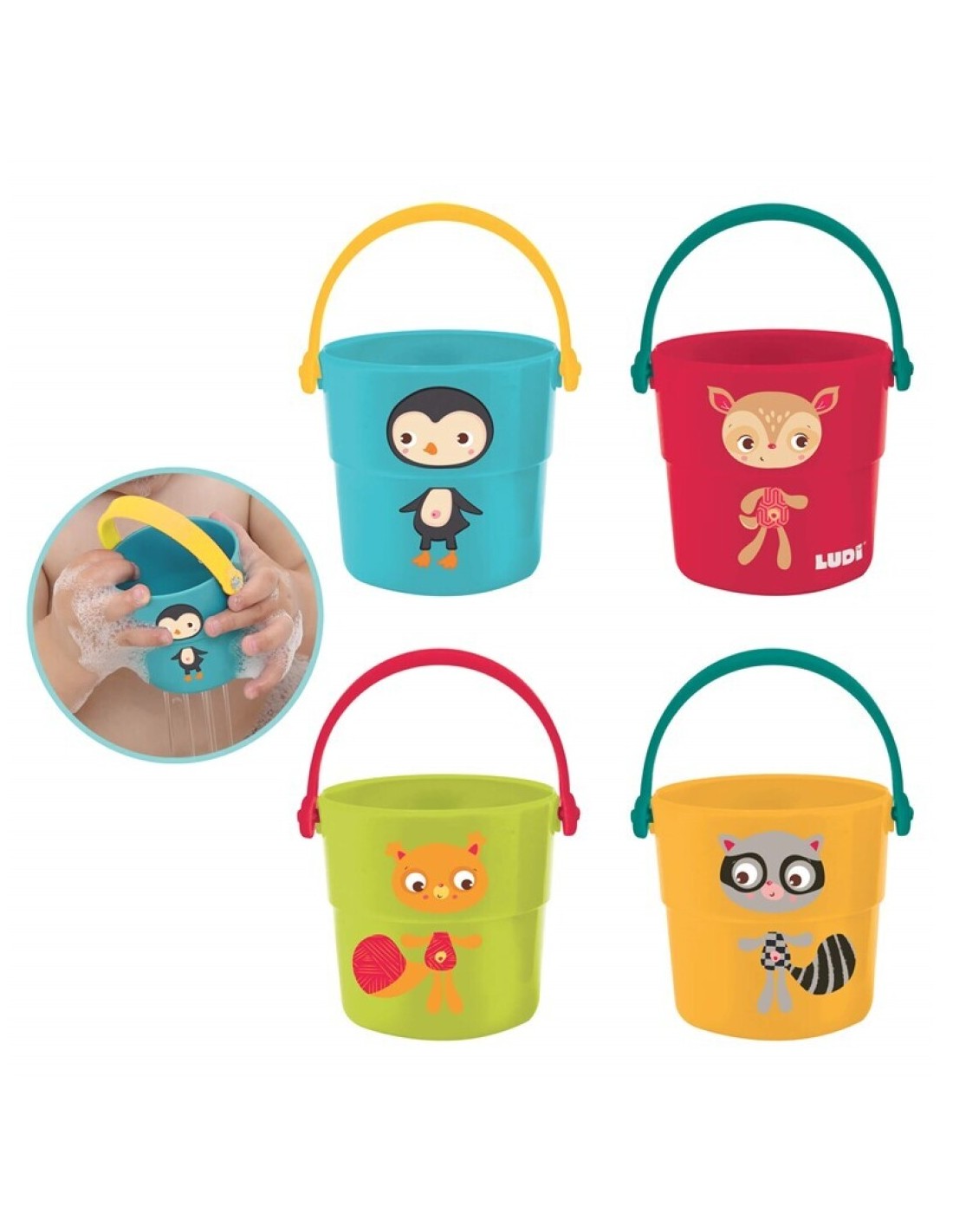 Cubos Animalitos para el Baño