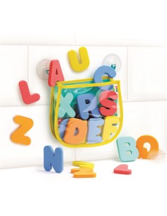 Red para baño con letras 2