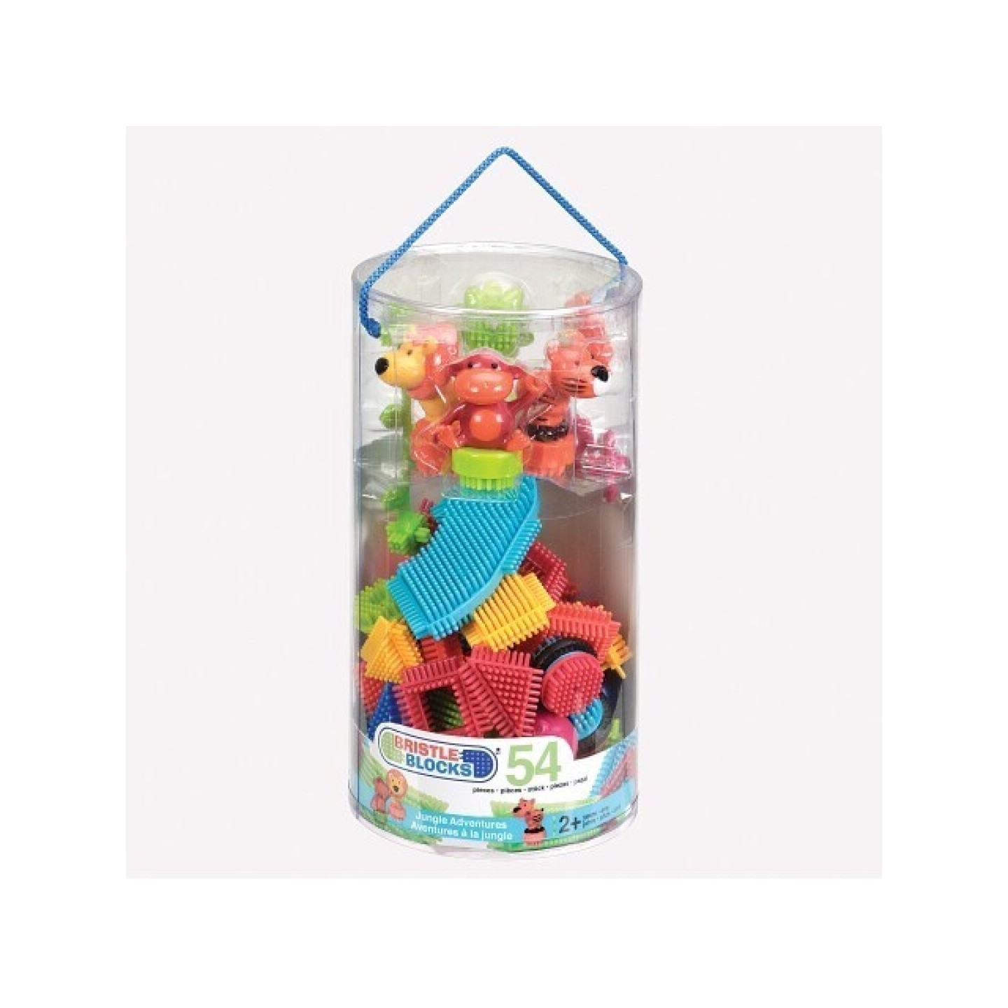 Bristle Blocks Tubo 54 Piezas