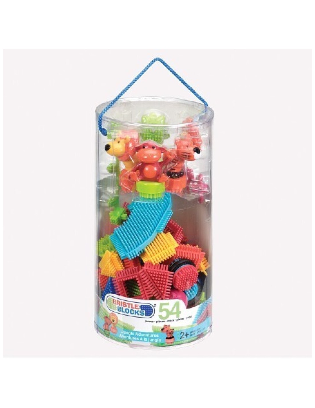 Bristle Blocks Tubo 54 Piezas